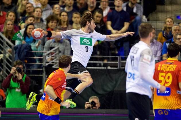 Handball Berlin 29 10 2017 Internationals National Team DHB Germany GER Spain ESP Uwe Gensheimer Germany No 03