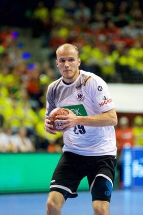 Handball Berlin 29 10 2017 National team DHB Germany GER Spain ESP Tim Hornke Germany No 29