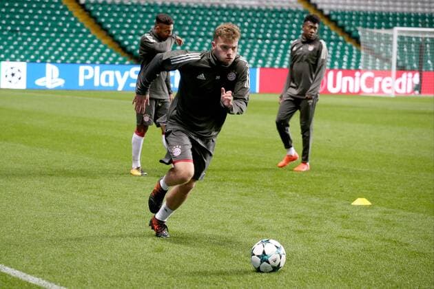 Manuel Wintzheimer FC Bayern Muenchen 20 Training Celtic Glasgow vs Bayern Munich Champions League Football 30 10 2017 Glasgow Copyright: xLanger Eibner-Pressefotox EP_HLR