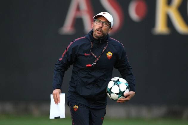 Eusebio Di Francesco Roma 30-10-2017 Football Champions League 2017 2018 Training AS Roma Allenamenti Foto Gino Mancini Insidefoto ginoxmancini