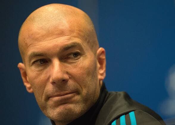 ZinŽdine Zidane manager of Real Madrid during the press conference PK Pressekonferenz on the eve of the UEFA Champions League match between Tottenham Hotspur and Real Madrid at Wembley Stadium, London, England on 31 October 2017. Copyright: xVincexMignottx 17450035