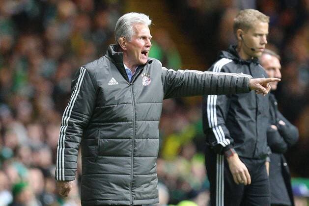 Head Coach Jupp Heynckes Bayern Munich Celtic Glasgow vs Bayern Munich Soccer Preliminary Round Champions League 31 10 2017 Glasgow Glasgow Scotland Copyright: xkolbert-press ChristianxKolbertx