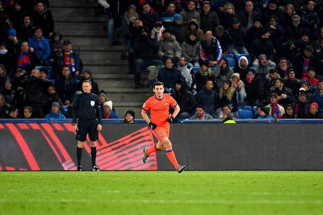 31st October 2017, St Jakob-Park, Basel, Switzerland; UEFA Champions League, FC Basel versus CSKA Moscow; Alan Dzagoev of CSKA Moscow celebrates his goal to make it 1-1 after 65 minutes  ActionPlus11946708
