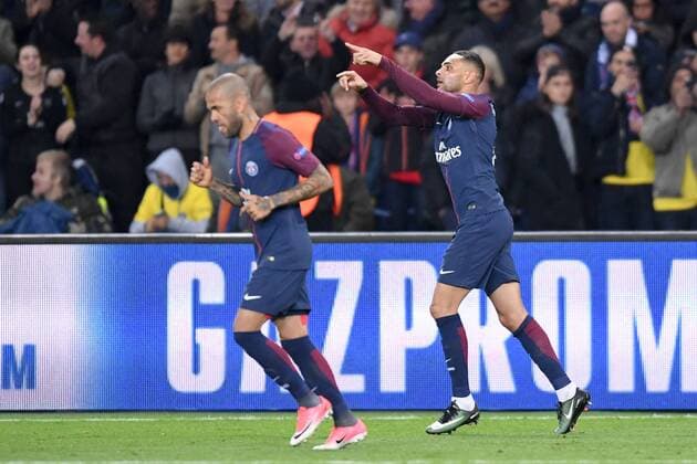 20 LAYVIN KURZAWA psg JOIE FOOTBALL Paris SG vs Anderlecht Ligue des Champions 31 10 2017 AnthonyBIBARD FEP Panoramic 