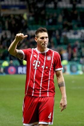 Niklas Suele FC Bayern Muenchen 4 after the victory Celtic Glasgow vs Bayern Munich Champions League Football 31 10 2017 Glasgow Copyright: xLanger Eibner-Pressefotox EP_HLR