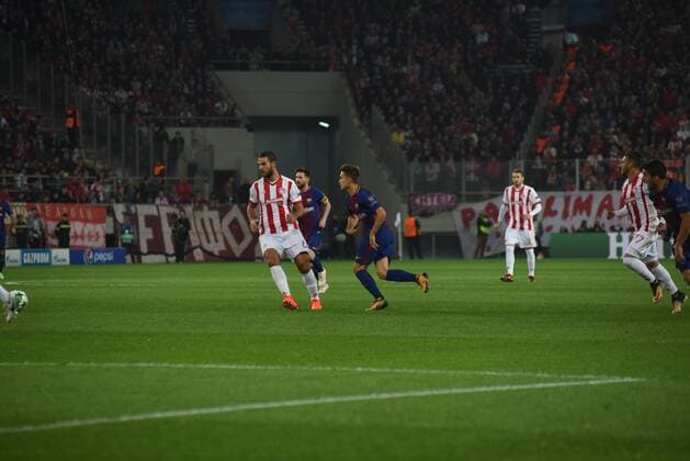 UEFA Champions League Round 4, Olympiakos Piraeus vs Barcelona FC in Piraeus on October 31, 2017 UEFA Champions League Round 4, Olympiakos Piraeus vs Barcelona FC in Piraeus on October 31, 2017