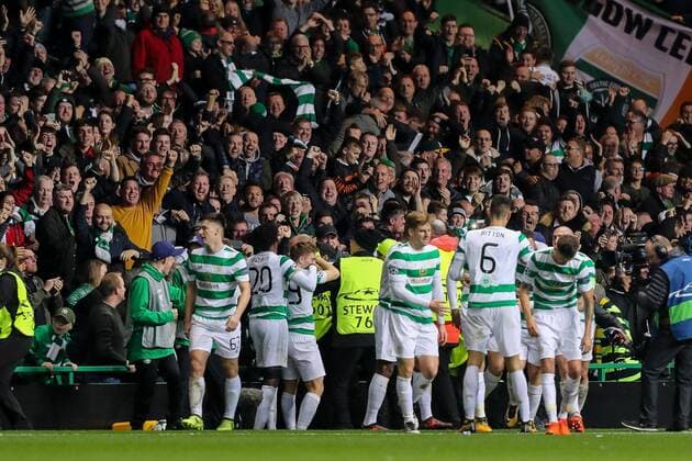 Glasgow Scotland 31 10 2017 UEFA Champions League 2017 18 Season Group Stage Group B 4 Gameday Celtic Glasgow FC Bayern Muenchen Goalkeeper 1 1 Goalkeeper Callum McGregor CFC are highly acclaimed DeFodi048