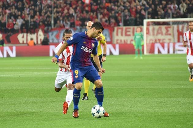 UEFA Champions League Round 4, Olympiakos Piraeus vs Barcelona FC in Piraeus on October 31, 2017 UEFA Champions League Round 4, Olympiakos Piraeus vs Barcelona FC in Piraeus on October 31, 2017