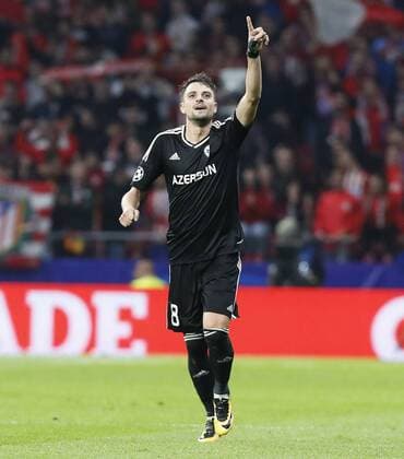PARTIDO FASE DE GRUPOS CHAMPIONS LEAGUE GRUPO C ENTRE EL ATLETICO DE MADRID Y EL QARABAG. 