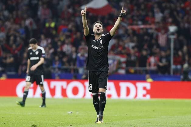 Bilder des Tages - SPORT PARTIDO FASE DE GRUPOS CHAMPIONS LEAGUE GRUPO C ENTRE EL ATLETICO DE MADRID Y EL QARABAG. 