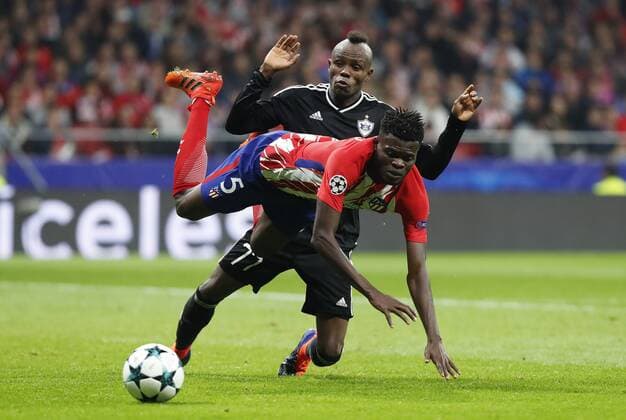 PARTIDO FASE DE GRUPOS CHAMPIONS LEAGUE GRUPO C ENTRE EL ATLETICO DE MADRID Y EL QARABAG. 