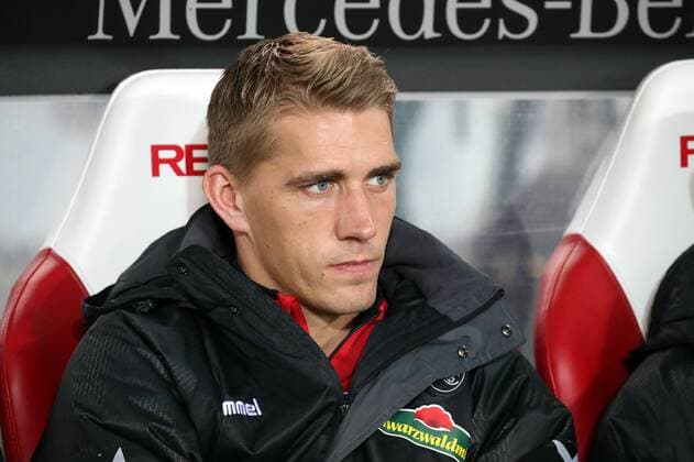 VfB Stuttgart SC Freiburg Germany Stuttgart 29 10 2017 Football Bundesliga Season 2017 2018 10 next VfB Stuttgart SC Freiburg Nils Petersen SC Freiburg