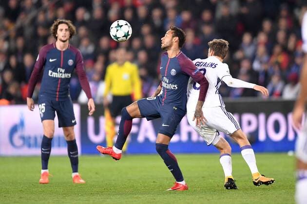 10 NEYMAR JR psg FOOTBALL Paris SG vs Anderlecht Ligue des Champions 31 10 2017 AnthonyBIBARD FEP Panoramic 