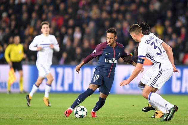 10 NEYMAR JR psg FOOTBALL Paris SG vs Anderlecht Ligue des Champions 31 10 2017 AnthonyBIBARD FEP Panoramic 