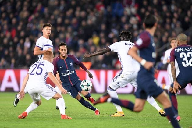 10 NEYMAR JR psg FOOTBALL Paris SG vs Anderlecht Ligue des Champions 31 10 2017 AnthonyBIBARD FEP Panoramic 