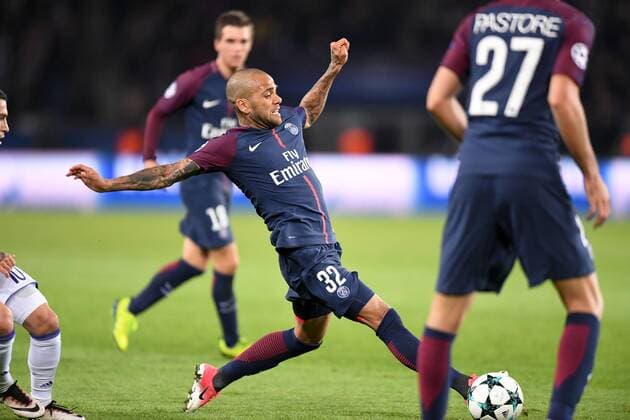 32 DANI ALVES psg FOOTBALL Paris SG vs Anderlecht Ligue des Champions 31 10 2017 AnthonyBIBARD FEP Panoramic 