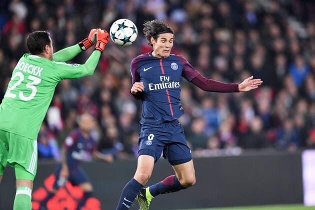 Bilder des Tages - SPORT 09 EDINSON CAVANI psg FOOTBALL Paris SG vs Anderlecht Ligue des Champions 31 10 2017 AnthonyBIBARD FEP Panoramic 
