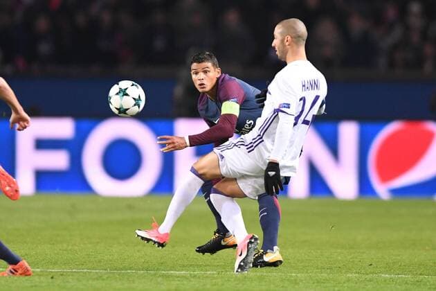02 THIAGO SILVA psg FOOTBALL Paris SG vs Anderlecht Ligue des Champions 31 10 2017 AnthonyBIBARD FEP Panoramic 