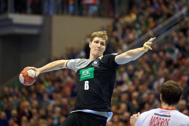 Handball Magdeburg 28 10 2017 Internationals National Team DHB Germany GER Spain ESP Finn Lemke Germany No 06