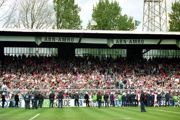 Amsterdam season 1995 1996 28 04 1996 Stadium the more Ajax Willem II 5 1 Championship contest from Ajax also Last contest in the more players make last minute along the Reynolds Tribune Ajax 1996 Champion