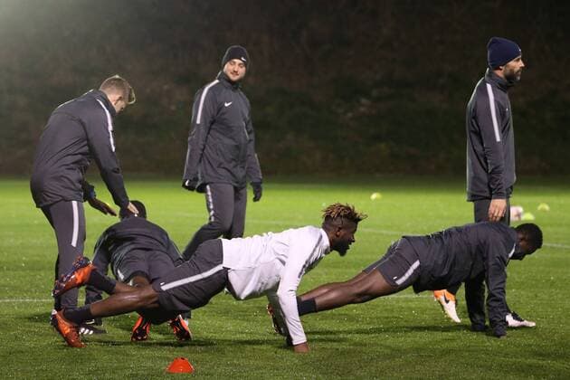 SOCCER - UEFA EL, RBS vs Konyaspor, preview SALZBURG,AUSTRIA,01.NOV.17 - SOCCER - UEFA Europa League, group stage, Red Bull Salzburg vs Atiker Konyaspor, preview, training of RBS. Image shows Jerome Onguene (RBS). GEPAxpictures xMathiasxMandl