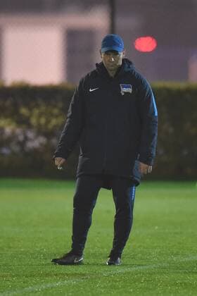 Football Men Europe League Season 2017 2018 Final training of Hertha BSC the day before the home game against Sorja Luhansk Coach Pal Dardai Hertha BSC 01 11 17 Copyright: xMichaelxHundtx xMatthiasxKochx