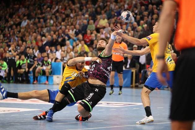 SG Flensburg Handewitt RK Celje Pivovarna Lasko EHF Champions League Flensburg 01 11 17 Flensburg 01 11 17 Sport Handball VELUX EHF Champions League Season 2017 2018 Group Stage SG Flensburg Handewitt RK Celje Pivovarna Lasko Jacob Heinl SG Flensburg Handewitt 21 Kristian Beciri RK Celje Pivovarna Lasko 80 xmmkx
