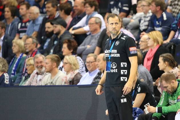 SG Flensburg Handewitt RK Celje Pivovarna Lasko EHF Champions League Flensburg 01 11 17 Flensburg 01 11 17 Sport Handball VELUX EHF Champions League Season 2017 2018 Group stage SG Flensburg Handewitt RK Celje Pivovarna Lasko Maik Machulla SG Flensburg Handewitt coach xmmkx