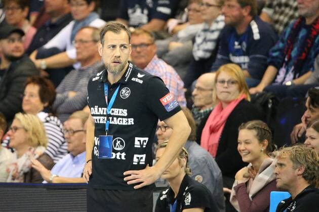 SG Flensburg Handewitt RK Celje Pivovarna Lasko EHF Champions League Flensburg 01 11 17 Flensburg 01 11 17 Sport Handball VELUX EHF Champions League Season 2017 2018 Group stage SG Flensburg Handewitt RK Celje Pivovarna Lasko Maik Machulla SG Flensburg Handewitt coach xmmkx