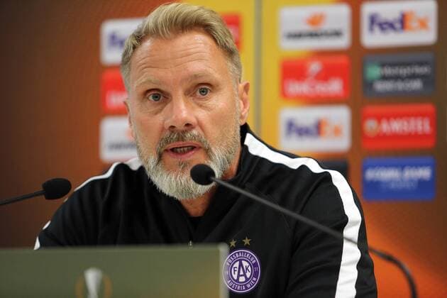 UEFA Europa League - Austria Wien - press conference PK Pressekonferenz 01.11.2017., Rijeka, Croatia - Head coach of Austria Wien Thorsten Fink held a press conference ahead of UEFA Europa League match against HNK Rijeka.  GoranxKovacic PIXSELL