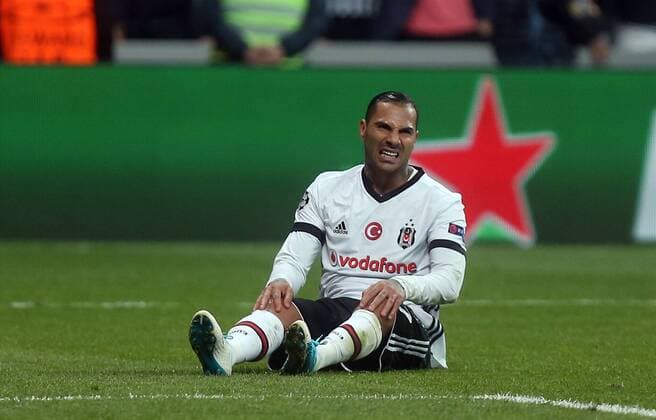 Ricardo Quaresma of Besiktas during Besiktas vs. Monaco UEFA Champions League game at Vodafone Park, Istanbul, November 1st, 2017.  Copyright: TolgaxAdanali 15844317