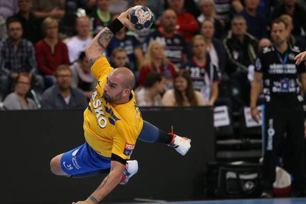SG Flensburg Handewitt RK Celje Pivovarna Lasko EHF Champions League Flensburg 01 11 17 Flensburg 01 11 17 Sport Handball VELUX EHF Champions League Season 2017 2018 Group stage SG Flensburg Handewitt RK Celje Pivovarna Lasko Igor Anic RK Celje Pivovarna Lasko 39 xmmkx