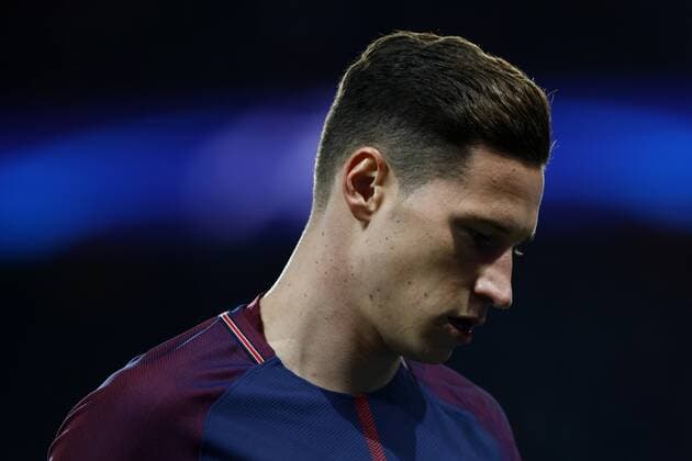 October 31, 2017 - Paris, Ile-de-France, France - Julian Draxler during the UEFA Champions League Group B football match between Paris Saint-Germain (PSG) and Anderlecht (RSCA) on October 31, 2017, at the Parc des Princes stadium in Paris. Paris Saint-Germain v RSC Anderlecht - UEFA Champions League  - ZUMAn230 20171031_zaa_n230_662 Copyright: xMehdixTaamallahx