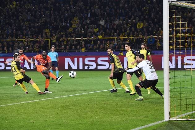 Soccer Champions League Group Stage Borussia Dortmund APOEL Nicosia on 01 11 2017 at Signal Iduna Park in Dortmund Goal to 1 xRx