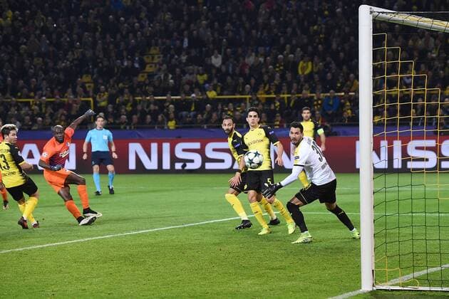 Soccer Champions League Group Stage Borussia Dortmund APOEL Nicosia on 01 11 2017 at Signal Iduna Park in Dortmund Goal to 1 xRx