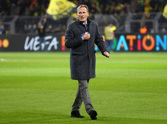 Wednesday 01 11 2017 Season 2017 2018 UEFA Champions League 4 Matchday in Dortmund Signal Iduna Park BVB 09 Borussia Dortmund Apoel Nicosia Hans Joachim Watzke BVB CEO Chairman of the Board