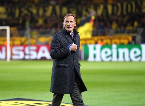 Wednesday 01 11 2017 Season 2017 2018 UEFA Champions League 4 Matchday in Dortmund Signal Iduna Park BVB 09 Borussia Dortmund Apoel Nicosia Hans Joachim Watzke BVB CEO Chairman of the Board