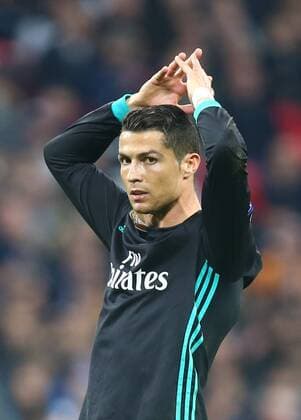 November 1, 2017 - London, United Kingdom - Cristiano Ronaldo of Real Madrid CF .during ChampionS League Group H match between Tottenham Hotspur against Real Madrid at Wembley Stadium London on 1 Oct 2017 Tottenham Hotspur v Real Madrid - UEFA Champions League  - ZUMAn230 20171101_zaa_n230_477 Copyright: xKieranxGalvinx