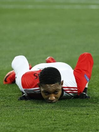 Jean-Paul Boetius of Feyenoord during the UEFA Champions League group F match between Shakhtar Donetsk and Feyenoord Rotterdam at Metalist Stadium on November 01, 2017 in Kharkiv, Ukraine UEFA Champions League 2017 2018 xVIxVIxImagesx xMauricexvanxSteenxIVx 9188260