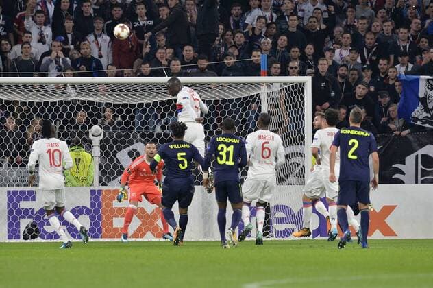 Mouctar Diakhaby lyon FOOTBALL Lyon vs Everton Ligue Europa Phase de goupe 02 11 2017 FredericChambert Panoramic 