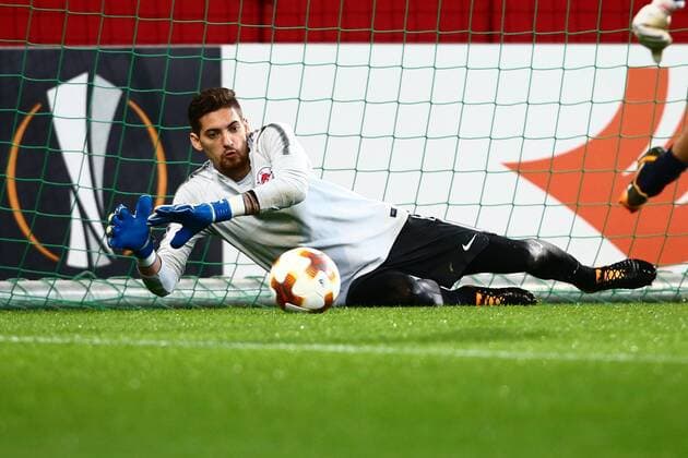 SOCCER - UEFA EL, RBS vs Konyaspor SALZBURG,AUSTRIA,02.NOV.17 - SOCCER - UEFA Europa League, group stage, Red Bull Salzburg vs Atiker Konyaspor. Image shows Cican Stankovic (RBS) during warm up. GEPAxpictures xFelixxRoittner