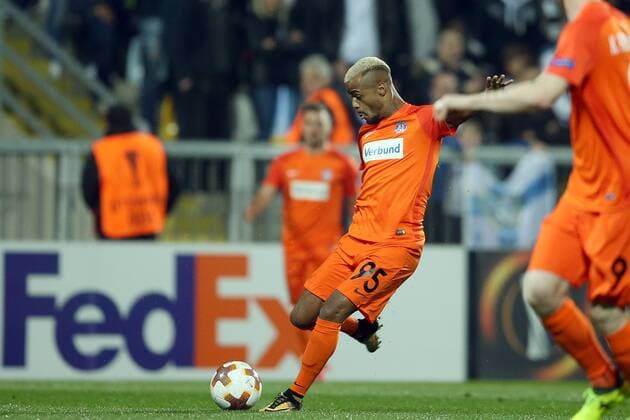 UEFA Europa League - HNK Rijeka vs Austria Wien 02.11.2017., Rijeka, Croatia - UEFA Europa League, group D, round 4, HNK Rijeka - Austria Wien. Felipe Pires.  GoranxStanzl PIXSELL