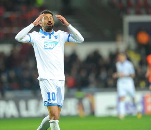 of Basaksehir and of Hoffenhein during the UEFA Europa League group C match between Istanbul Basaksehir and Hoffenheim at Basaksehir Fatih Terim Stadium in Istanbul, Turkey, on November 02, 2017. 