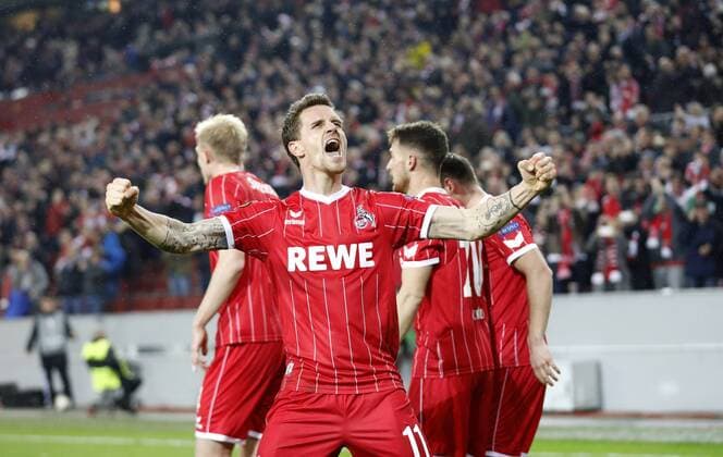 Cologne RheinEnergieStadion 02 11 17 Goal scorer 1 0 Goal Simon Zoller 1 FC Köln rejoins the Europa League Match between 1 FC Köln vs BATE Baryssau in Season 2017 2018
