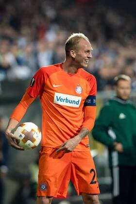 SOCCER - UEFA EL, Rijeka vs A.Wien RIJEKA,CROATIA,02.NOV.17 - SOCCER - UEFA Europa League, group stage, HNK Rijeka vs FK Austria Wien. Image shows Raphael Holzhauser (A.Wien). GEPAxpictures xMaticxKlansek