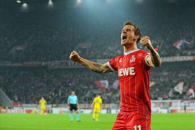 Koeln Germany 02 11 2017 UEFA Europa League 2017 18 Season Group Stage Group H 4 Round 1 FC Koeln BATE Borisov Goal scored the 1 0 for Koeln by Simon Zoller KOE DeFodi521