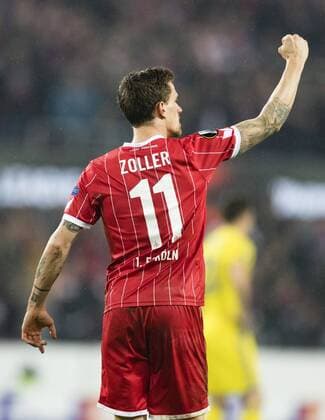 Cologne 02 11 2017 Torjubel Simon Zoller Cologne 1 FC Cologne Bate Borisov