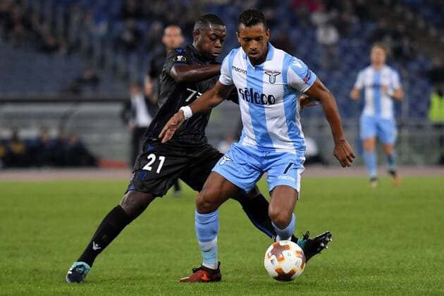 Nampalys Mendy Nice, Nani Lazio Roma 02-11-2017 Stadio Olimpico Uefa Europa League 2017 2018 Lazio - Nizza Lazio - Nice Foto Andrea Staccioli Insidefoto