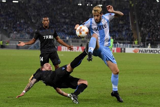 Luis Alberto Lazio, Wesley Sneijder Nice Roma 02-11-2017 Stadio Olimpico Uefa Europa League 2017 2018 Lazio - Nizza Lazio - Nice Foto Andrea Staccioli Insidefoto