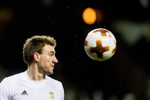 Bilder des Tages - SPORT 171102 Nicklas Bendtner of Rosenborg during the UEFA Europa League match between Rosenborg and FK Zenit St. Petersburg on November 2, 2017 in Trondheim. Photo: Jon Olav Nesvold BILDBYRN kod JE 160066  Copyright: JONxOLAVxNESVOLD BB171102ZR002
